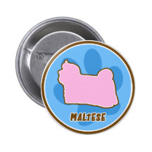 Modisches maltesisches anstecknadelbutton