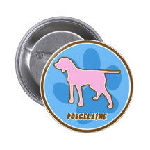 Modisches Porcelaine Button
