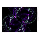 Möglichkeiten - kosmisches Lila u. Amethyst Karte