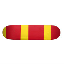 Moheli, politische Flagge Kolumbiens Skateboardbretter
