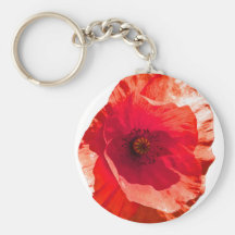 Mohnblume Schlüsselbänder