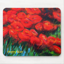 Mohnblumen-Aufstand Mousepads