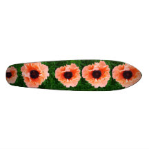 Mohnblumen-Skateboard Bedruckte Skateboarddecks