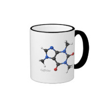 Molekül-Becher des Koffein-3D Kaffee Tasse