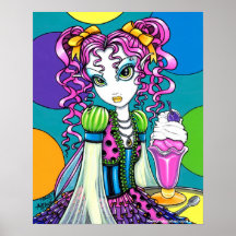 "Molly" Regenbogen-Eiscreme-Fee-Plakate