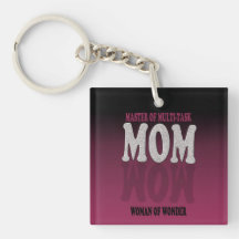 MOM WOW keychain