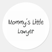 Mommys kleiner Rechtsanwalt Sticker