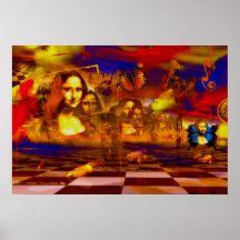 Mona Lisa Posterdrucke