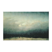 Mönch durch Meer, 1809 Galerie Falt Leinwand