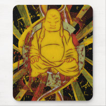 Mönch in der Meditation Mousepad
