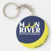 Mond-Fluss-Brauen Schlüsselanhänger