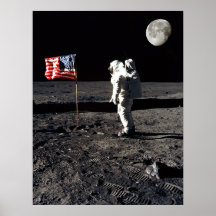 Mond-Landungs-Ironie Plakatdrucke
