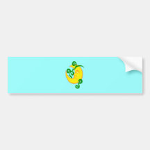 Mond moon auto sticker