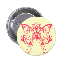 Mond-Motte Anstecknadelbutton