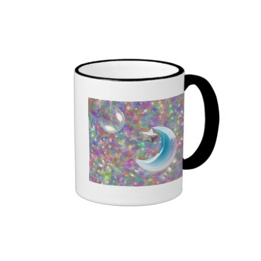 Mond-Pastelle Kaffee Tasse