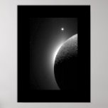 Mond und Venus-Plakat