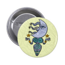 Mondgöttin Anstecknadelbutton