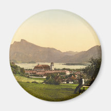 Mondsee und Schafberg Magnete