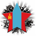 Mongolei-Stern Foto Skulpturen