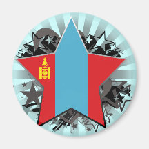 Mongolei-Stern Magnets