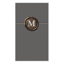Monogramm businesscards visitenkartenvorlagen