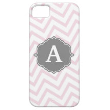 Monogramm-Zickzack Fall Hülle Fürs iPhone 5