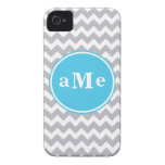 Monogramm Zickzack (heutiger bester Preis) Case-Mate iPhone 4 Hüllen