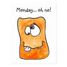 Monster-card Postkarte