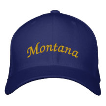 Montana stickte Hut Baseballkappe