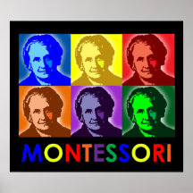 Montessori Plakat