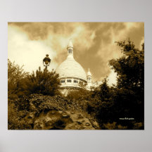 Montmartre 3 plakatdruck