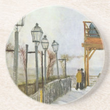 Montmartre in der oberen Mühle durch Vincent van G Untersatz