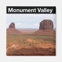 Monument-Tal Kühlschrankmagnet