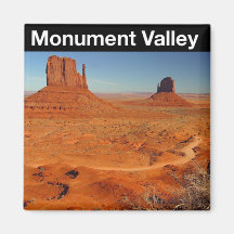 Monument-Tal Kühlschrankmagnet