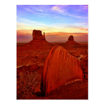 Monumenttal-Utah-Postkarte