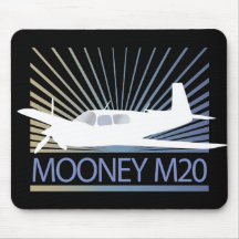 Mooney M20 Luftfahrt Mousepads