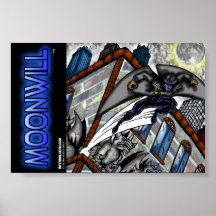 Moonwill springt Plakat