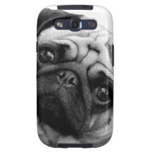 Mops-Hund Galaxy S3 Schutzhülle