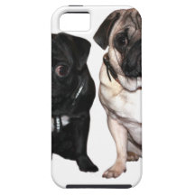 Mops Jack und Richi Schutzhülle Fürs iPhone 5