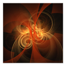 Morgen-magischer abstrakter Kunst-Foto-Druck