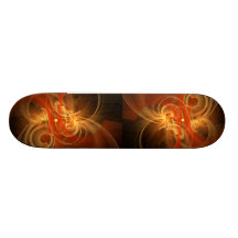 Morgen-magischer abstrakter KunstSkateboard Individuelle Skateboarddecks
