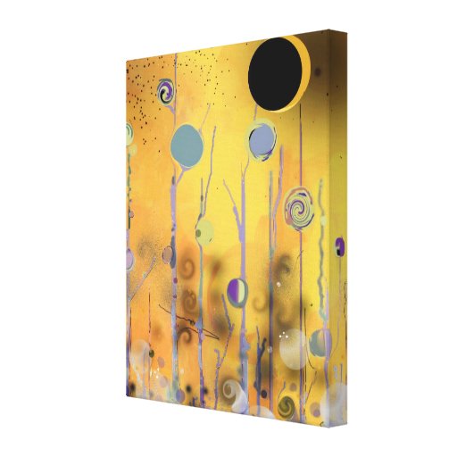 Morgen Sun - abstrakt Gespannter Galeriedruck