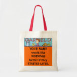 Morgen-Taschen-Tasche Garfields Logobox