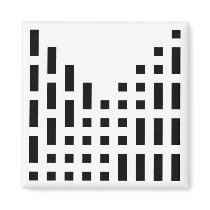 Morsealphabet-Ziffern-Magnet magnete