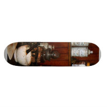 Mörser und Stampfe in der Drogerie Individuelle Skateboards