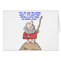 Moses, Manna, ethnisch, Nahrung Karte