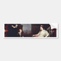 Moses vor der Tochter der Pharaos durch Hogarth Wi Auto Sticker
