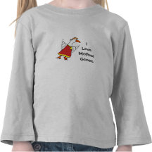 mothergoose, ILoveMother Gans Tshirt