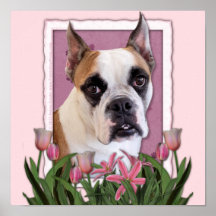Mothers Day - English Bulldog - Cambridge Posters