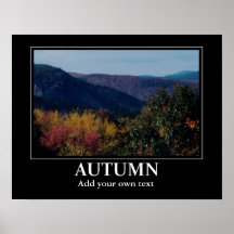 Motivation des Herbst-2 inspirieren Plakat